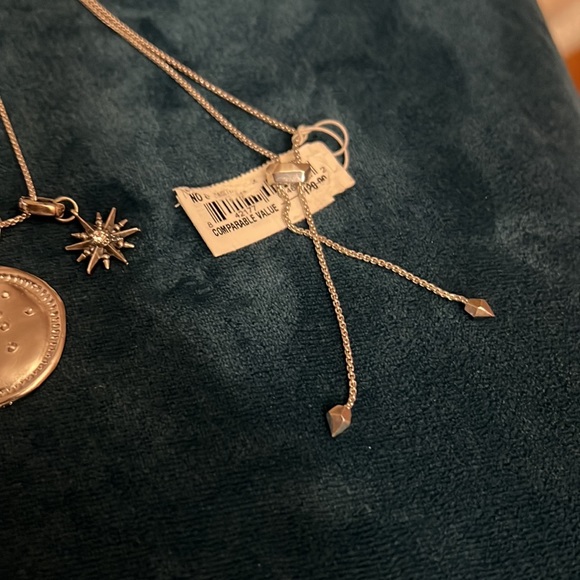 Kendra Scott Rhodium Plated Cancer Charm Necklace - Picture 6 of 8